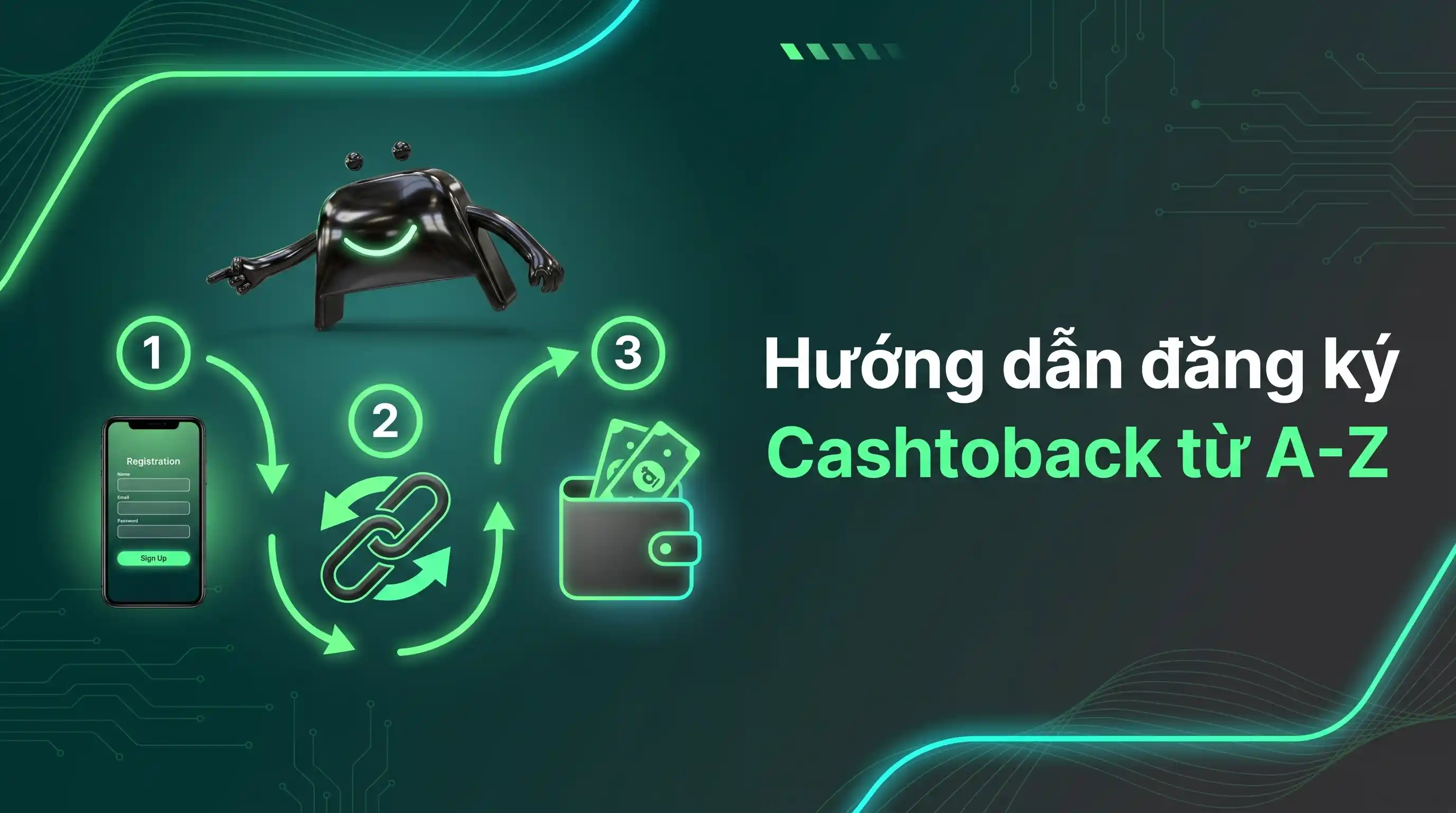 Hướng dẫn đăng ký CashToBack và nhận hoàn tiền lần đầu