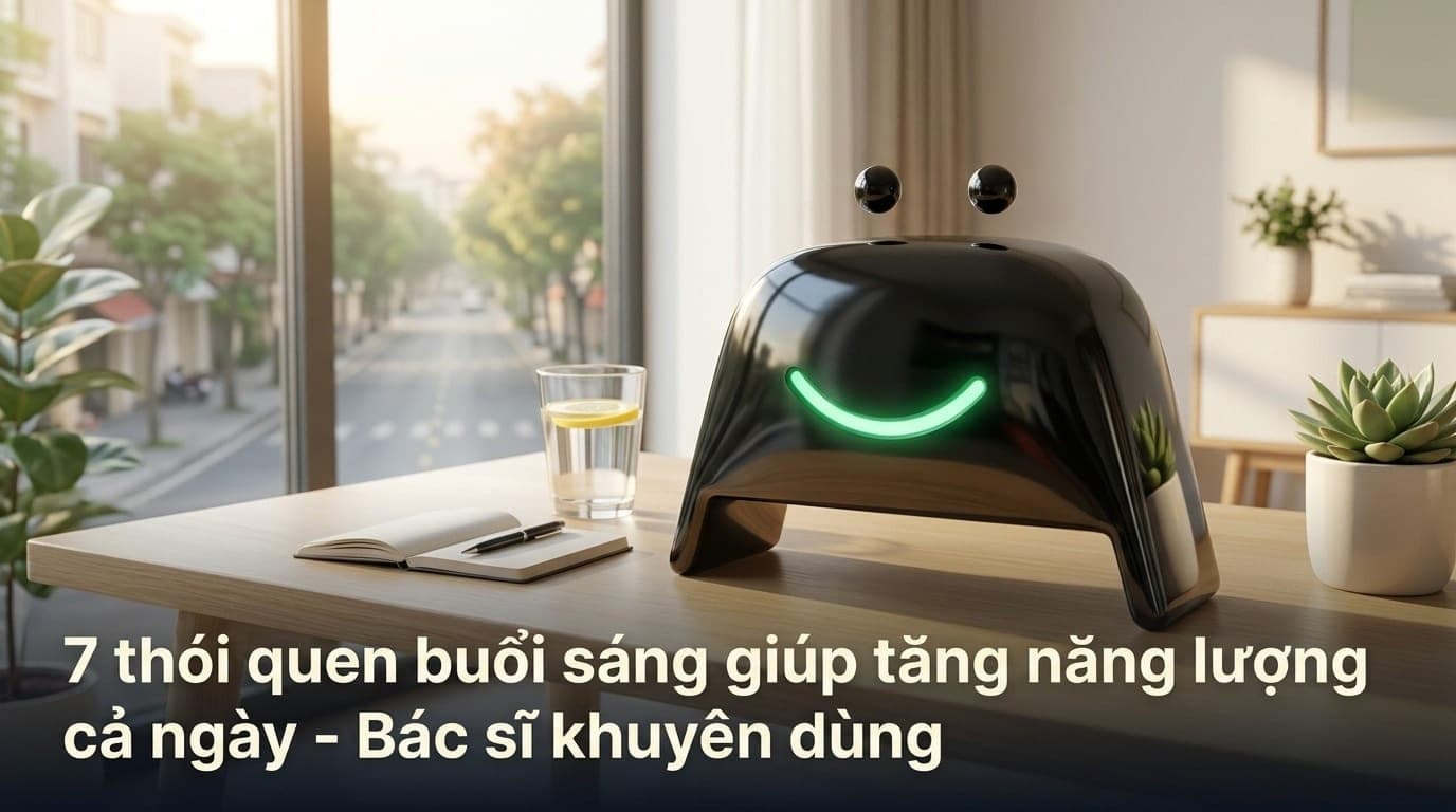 Người trẻ Việt Nam thực hiện thói quen uống nước và vận động buổi sáng để có năng lượng tích cực, phong cách sống lành mạnh.