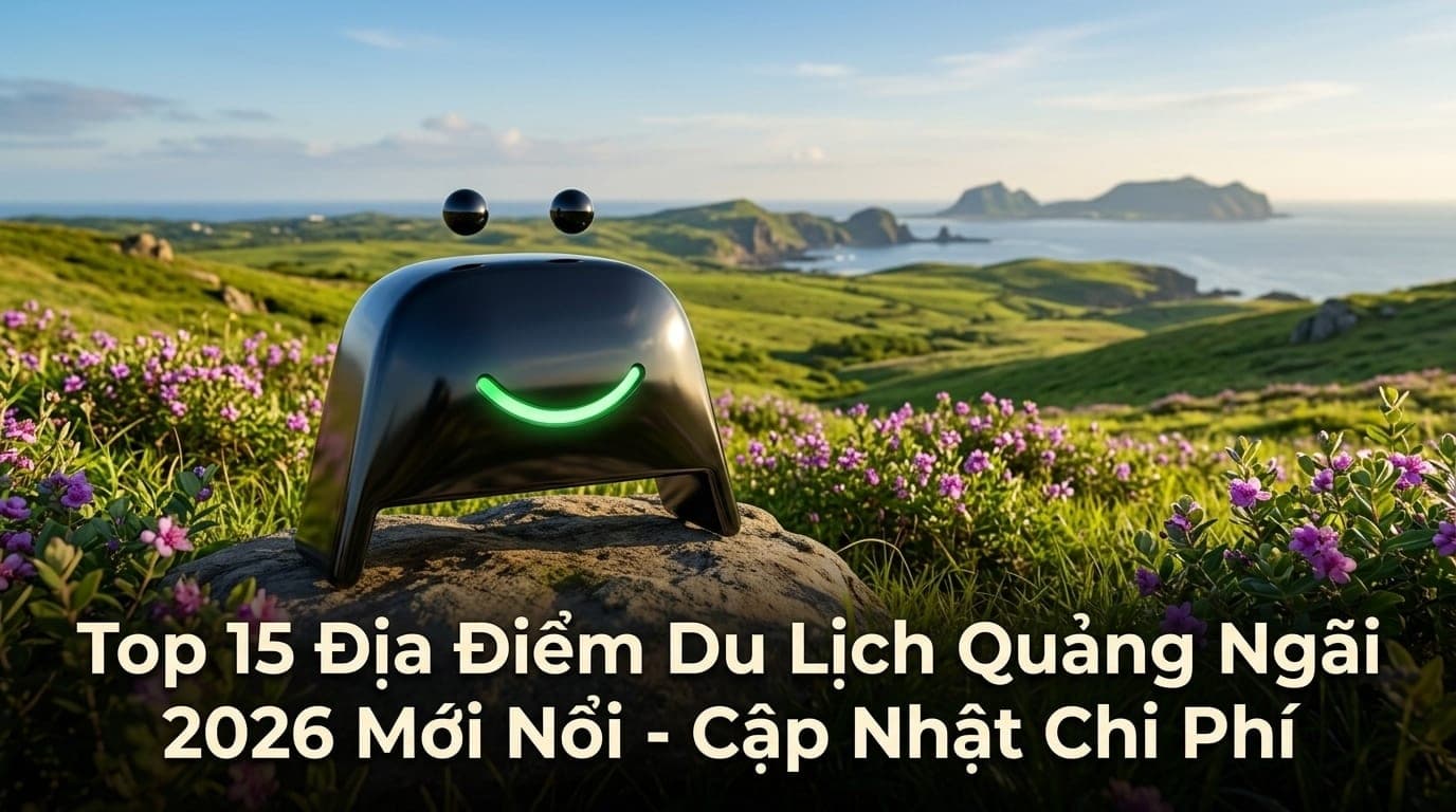Khung cảnh hùng vĩ tại đảo Lý Sơn và các thắng cảnh mới nổi ở Quảng Ngãi dành cho người yêu du lịch tự túc